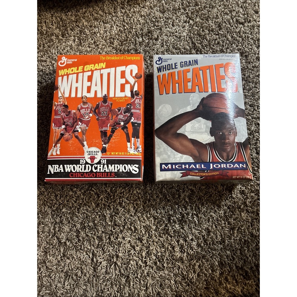 2sealed Boxes Of Michael Jordan Wheaties